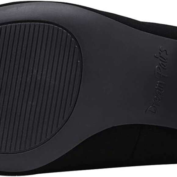 Women’s Low Block Heels Dress Pumps Pointed Toe Slip-On Comfortable Shoes - Picture 5 of 5